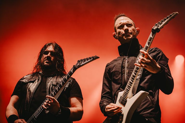 Trivium performing live at AEC Theatre in Adelaide